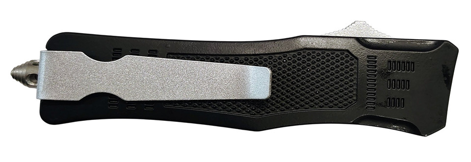 XCaliber Knife Company 9mm Small OTF Knife with Drop Point Blade and 440C Stainless Steel Handle