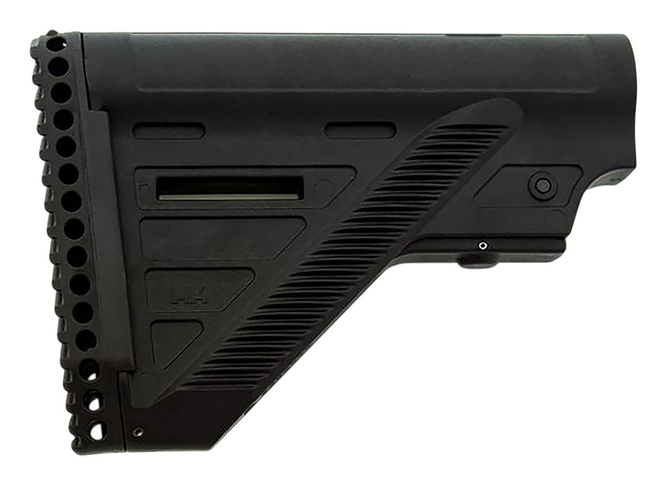 HK MR762 A4 Slimline Buttstock for AR-15/M16 with HK Logo
