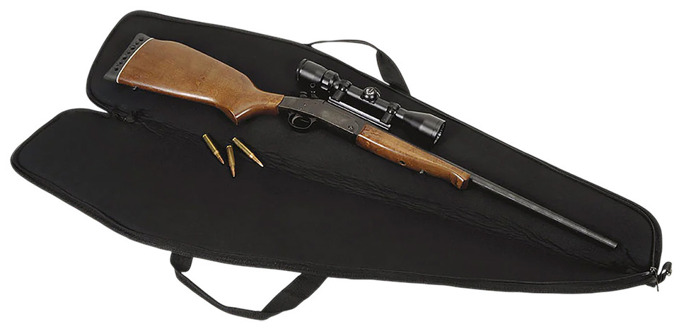 US PeaceKeeper P12048 Standard Rifle Case 48 Inches Black with Padded Liner and Double Zipper