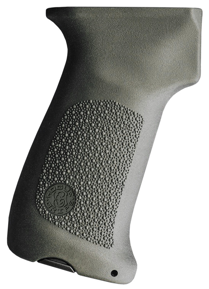 Hogue AK-47/74 Rubber Pistol Grip with Storage Door OD Green Model 74031