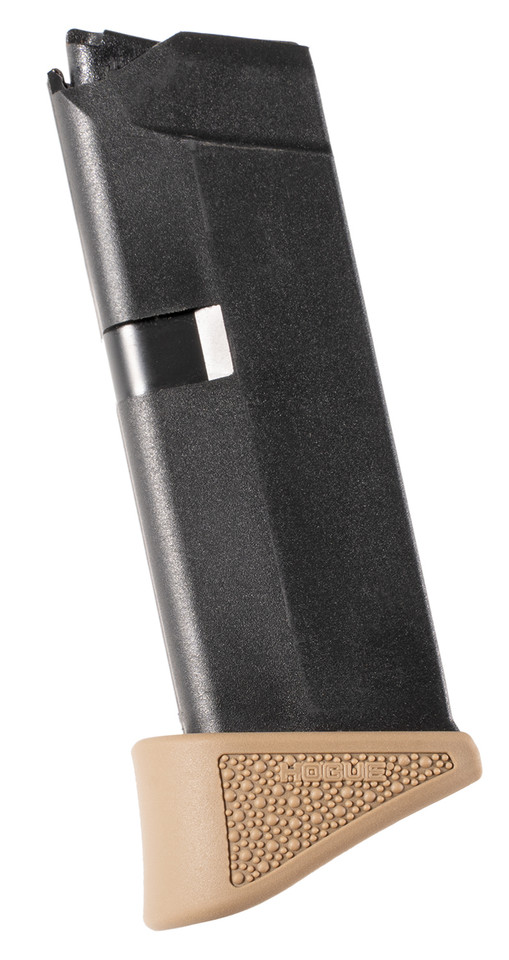 Hogue Overmolded Rubber Grip Extension for GLOCK 42 6-Round Magazines