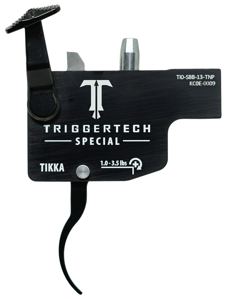 TriggerTech Diamond Tikka Right Hand Curved Trigger Lever Model TI0SBB13TNP