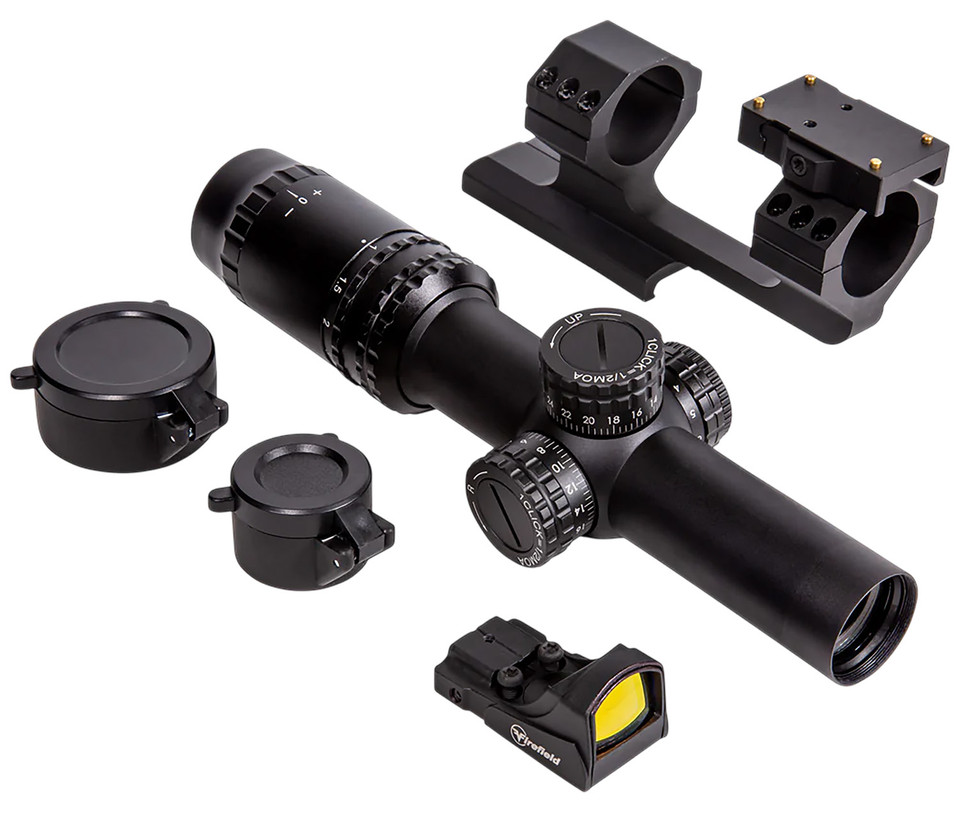 Firefield RapidStrike 1-4x24 Rifle Scope with Impact Mini Reflex Sight