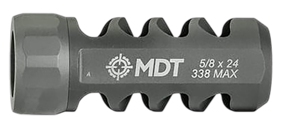 MDT Sporting Goods Inc Hunt Brake Magnum Titanium Muzzle Brake for 30Cal 5/8x24 Threads