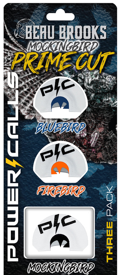 Higdon Decoys Powercall 24246 Beau Brooks Mockingbird Latex Diaphragm Calls 3 Pack