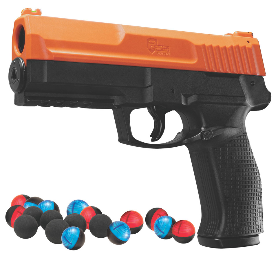 RWS UMA 2292329 P2P Secure 68P Pepper Defense Kit 68 Caliber 6-Round Semi-Auto