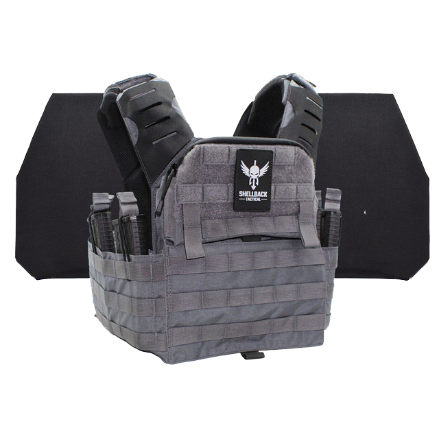 SHELLBACK TACTICAL BANSHEE ELITE 2.0 LEVEL IV ARMOR KIT WITH MODEL 26605-2 CERAMIC PLATES