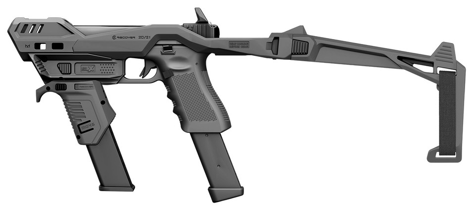 Recover Innovations Inc REC 2021SLX-01 Brace SLX MG45 Black