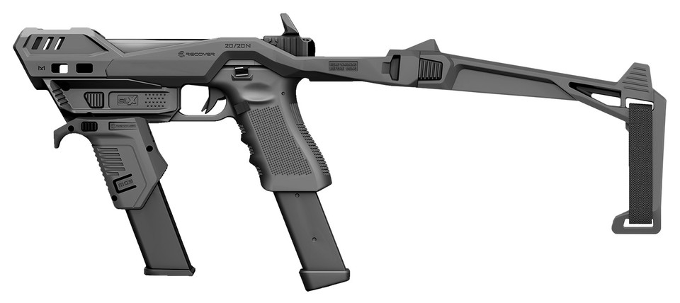 Recover Innovations Inc REC 2020NSLX-01 Brace SLX MG9 Black