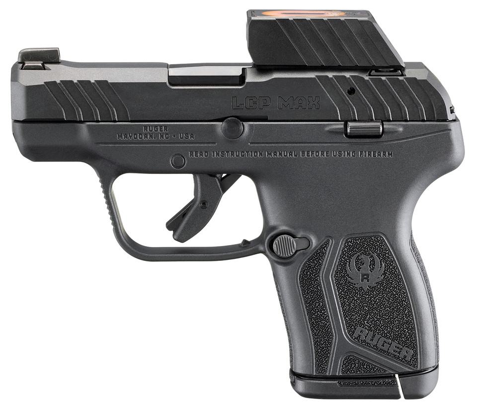Ruger LCP Max 380 ACP Semi-Auto Pistol with 2.8-inch Barrel and Micro Reflex Sight