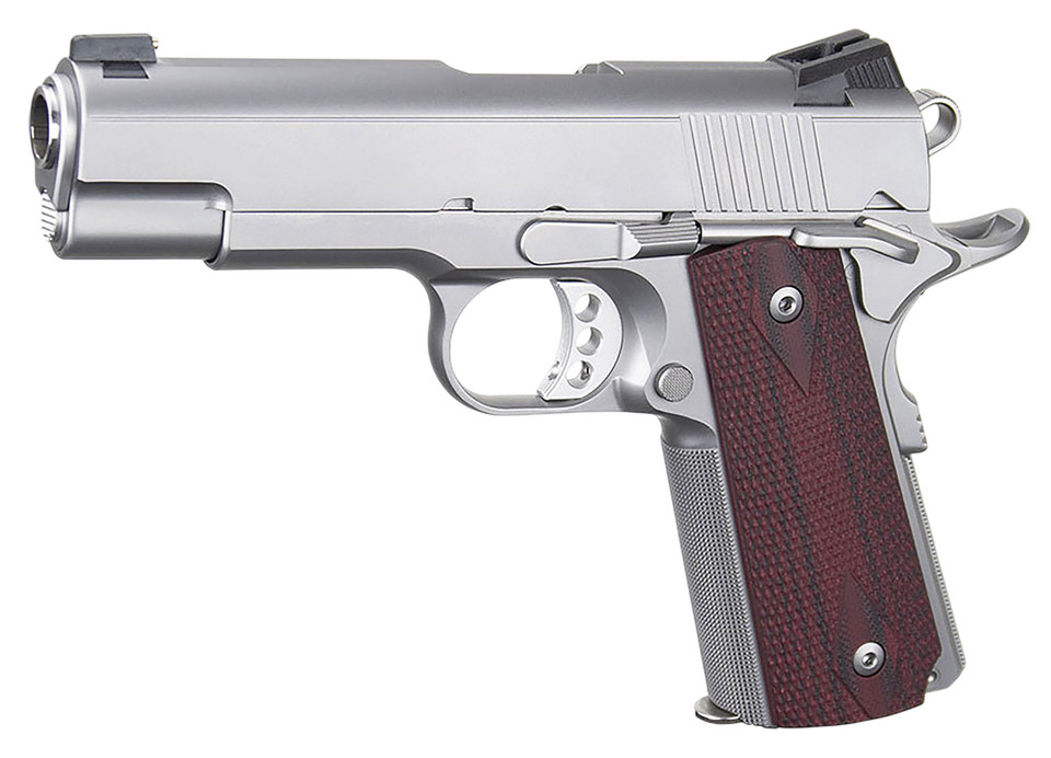 Ed Brown EC18-SS-45 Executive Commander 1911 Pistol 45 ACP 4.25 Inch Barrel Stainless Steel