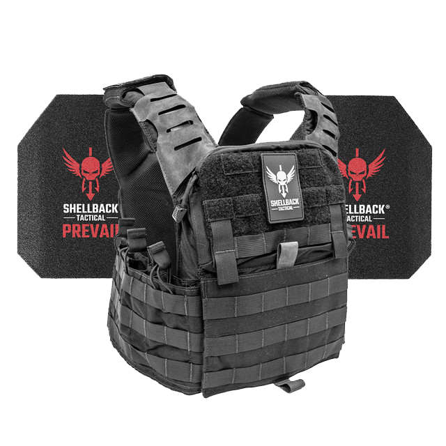 SHELLBACK TACTICAL BANSHEE ELITE 2.0 LEVEL III ARMOR KIT WITH AR1000 STEEL PLATES