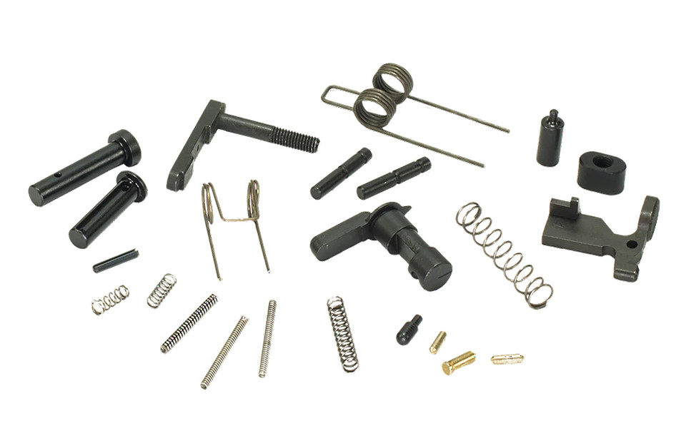 White Label Armory WLA-LOW-1016-01 AR-15 Lower Parts Kit Assembly with Phosphate Finish