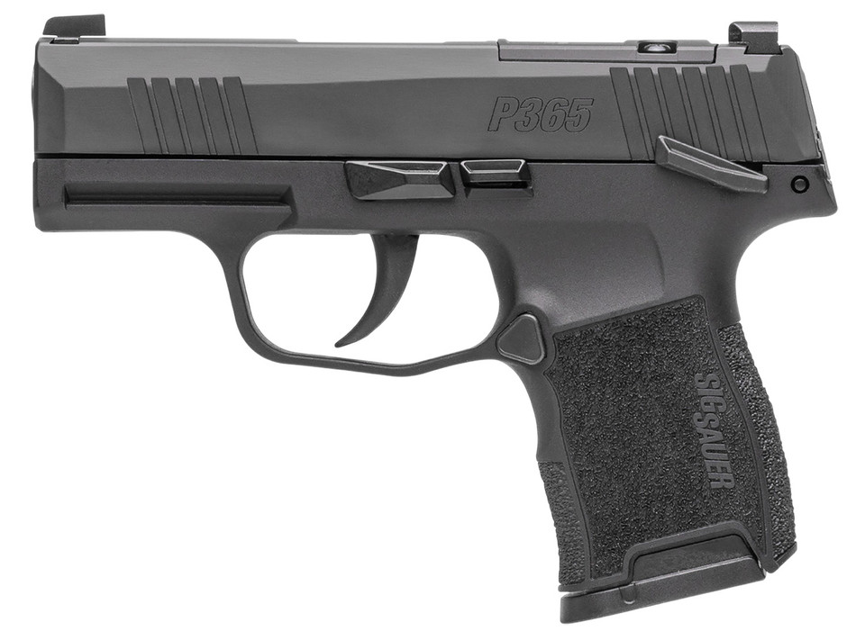 Sig Sauer P365 9mm Luger Striker Fire Compact Handgun with 3.1-inch Barrel and Optic Ready Slide