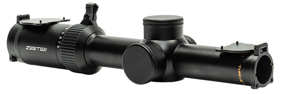 ZERO TECH OPTICS Thrive HD 1-8x24 Rifle Scope with Illuminated PHR 4 Reticle