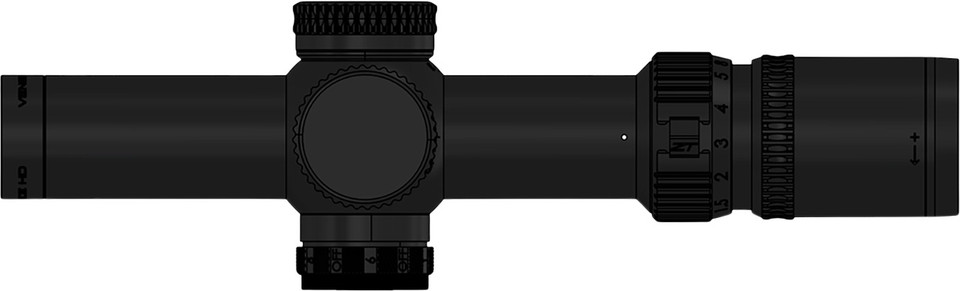Zero Tech Optics VG11028F-IR Vengeance HD 1-10x28mm Rifle Scope