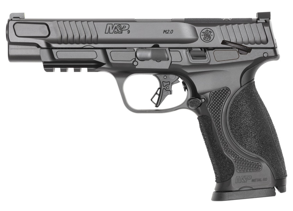 Smith & Wesson M&P9 M2.0 14673 Metal 9mm Handgun with 5-inch Barrel and 10-Round Magazine