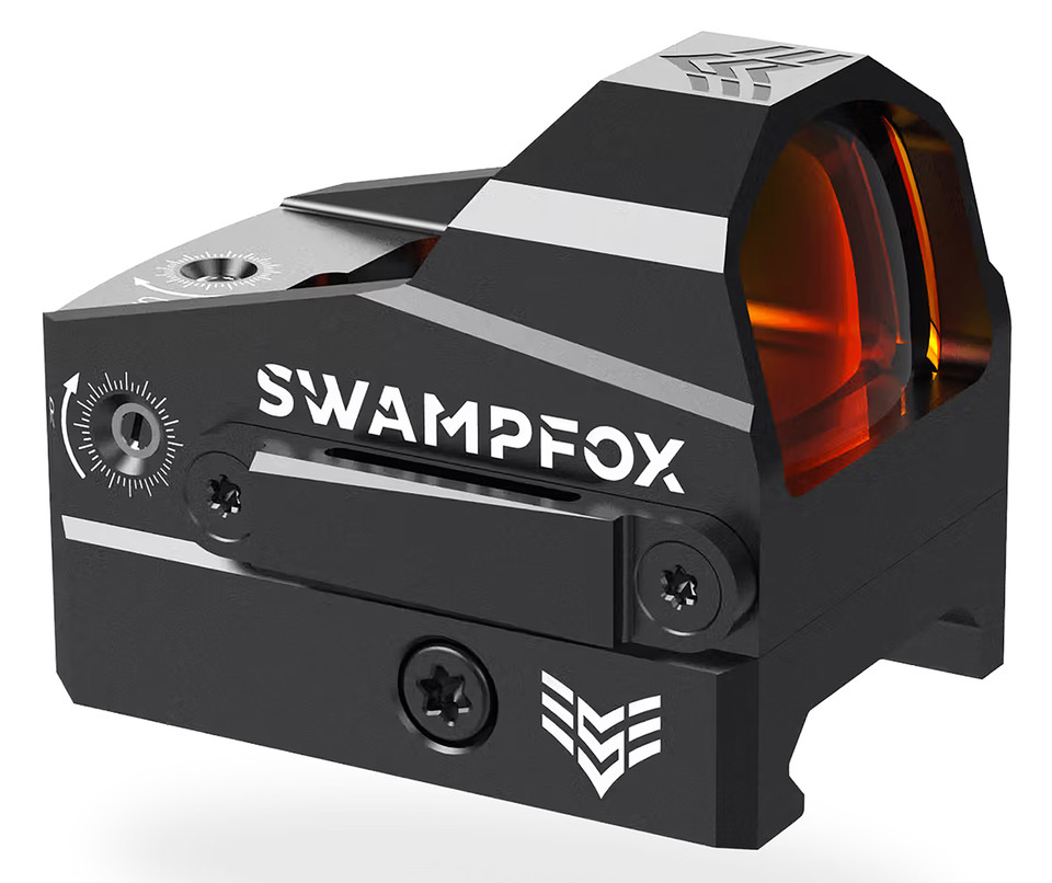 Swampfox Optics Kingslayer 1x22 Green Dot Red Dot Sight with 3 MOA Reticle