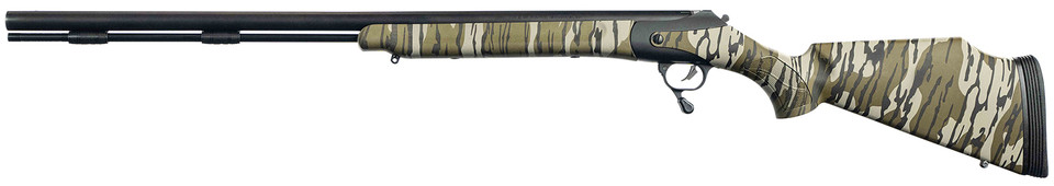 Thompson Center Arms LLC TCA 2275R Triumph Muzzleloader 50 Cal Nitride Barrel Fixed FlexTech Mossy Oak Bottomland Synthetic Stock