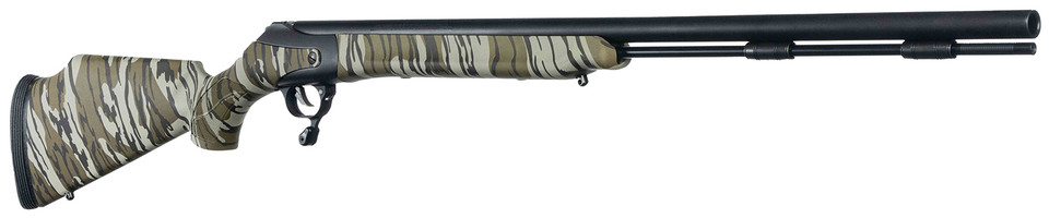Thompson Center Arms LLC TCA 2275R Triumph Muzzleloader 50 Cal Nitride Barrel Fixed FlexTech Mossy Oak Bottomland Synthetic Stock