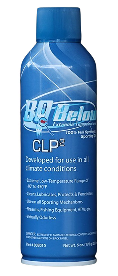 80 Below CLP 2 6 oz Aerosol Cleaner Lubricant Protectant 12 Pack