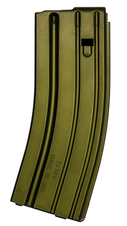 C Products Defense Inc Duramag 3023008175CPDL10 10-Round 5.56 NATO / 300 Blackout Aluminum Magazine OD Green