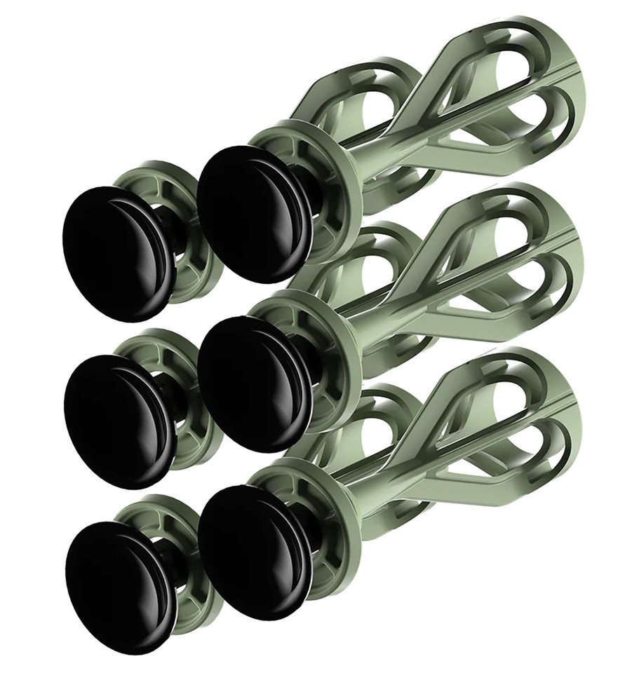 Barnett Outdoors Phantum Suction Darts 6-Pack OD Green for Toy Crossbows