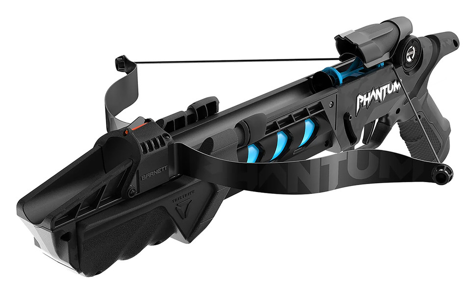 Barnett Outdoors Phantum Suction Dart Crossbow Model BAR50024 with Fiber Optic Sight and 3 Shot Capacity
