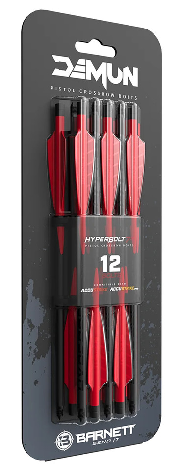 Barnett Outdoors Demun Hyperbolt 3 Fletch 7-Inch Arrow Bolts 12-Pack