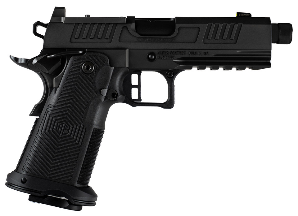 Alpha Foxtrot AF1911 Romulus 9mm Luger 4.25-inch Barrel 20+1 Capacity Black DLC Finish