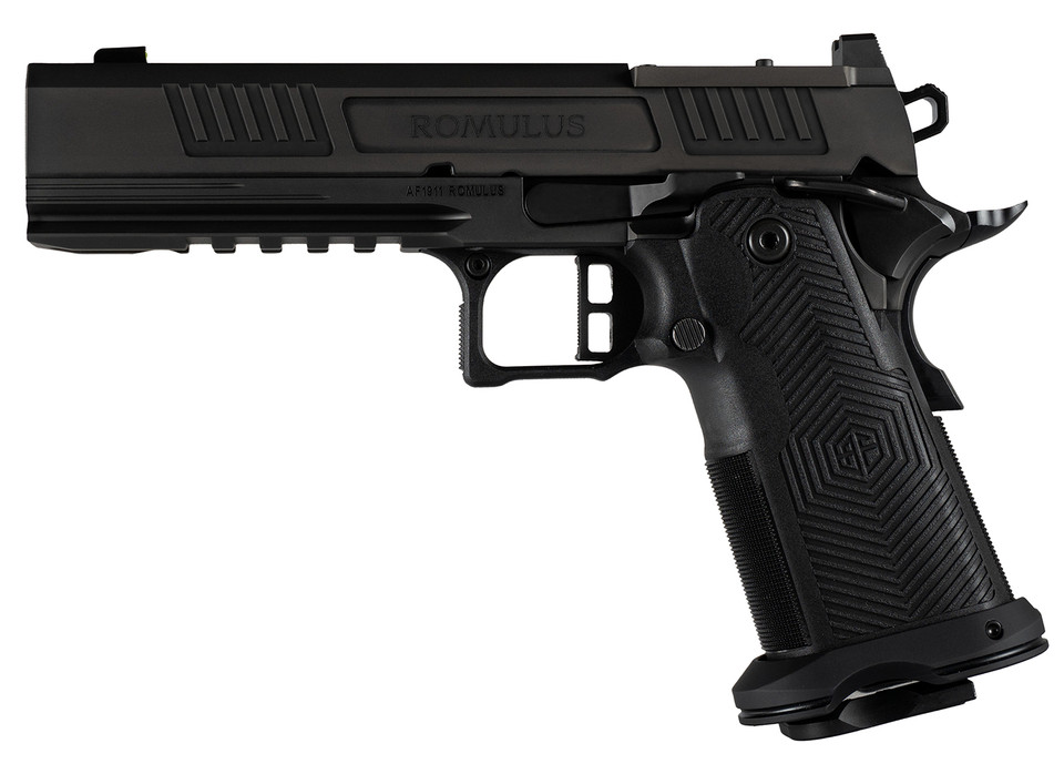 Alpha Foxtrot AF1911 Romulus 9mm Luger Full-Size Pistol with 5-Inch Barrel and Optic Ready Slide