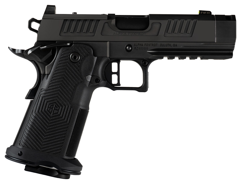 Alpha Foxtrot AF1911 Romulus 9mm Luger 3.5-inch Compensated Pistol with RMSC Optic Cut and 20+1 Capacity