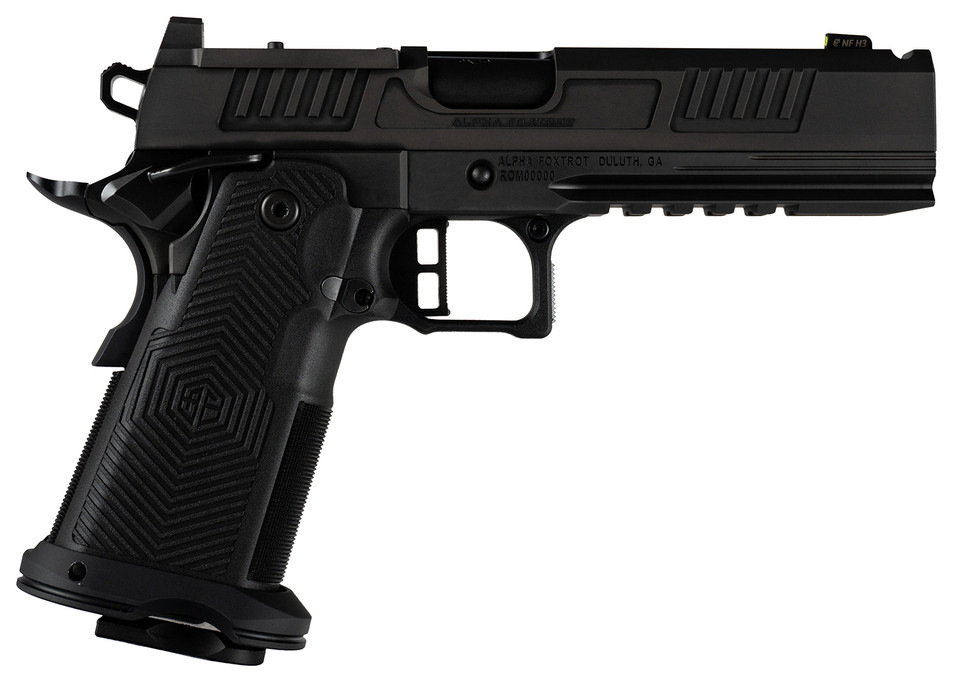 Alpha Foxtrot AF1911 Romulus 9mm Luger 5-Inch Ported Optic Ready Pistol with 20+1 Capacity