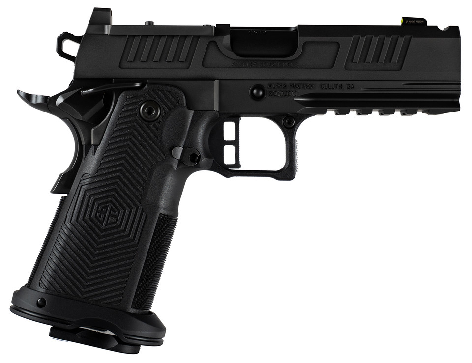 Alpha Foxtrot AF1911 Romulus 9mm Luger 4.25-Inch Ported Semi-Automatic Pistol