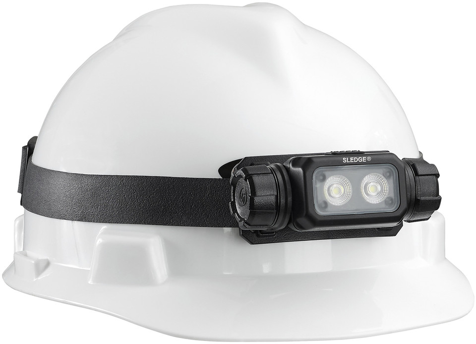 Streamlight Sledge Multi-Fuel Flood Headlamp 600 Lumens Rechargeable Li-ion Battery Black