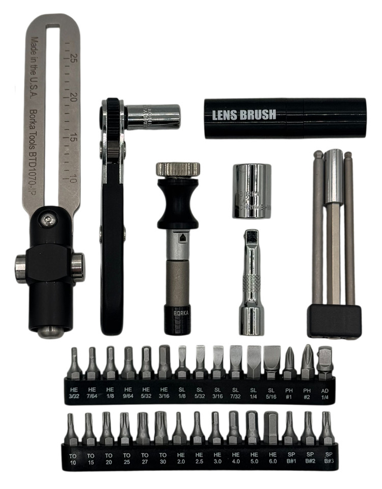 Borka BTK-E1 Standard Configuration Adjustable Torque Driver with Extended Components