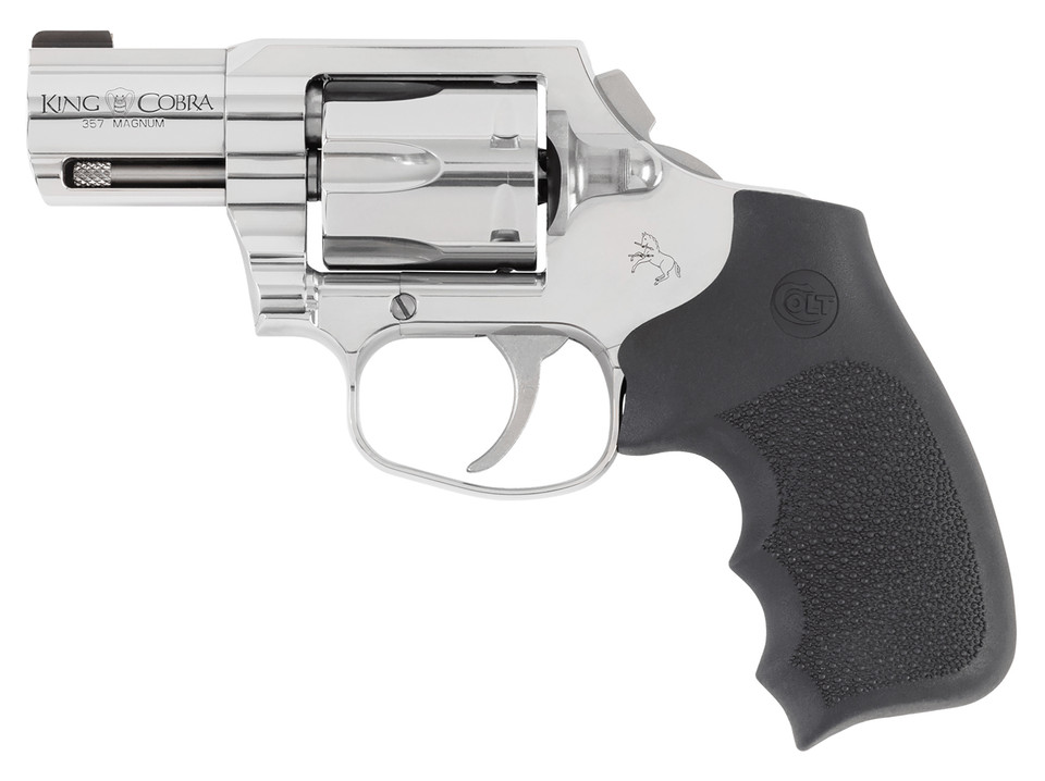 Colt Mfg KCOBRA-SB2RBB 357 Magnum Revolver with 4.25-inch Barrel and Fiber Optic Sights