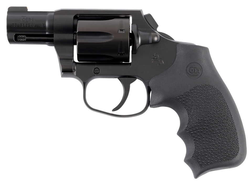 Colt Mfg Cobra Night Cobra .38 Special +P Revolver with 2-Inch Black PVD Stainless Steel Barrel and Cylinder