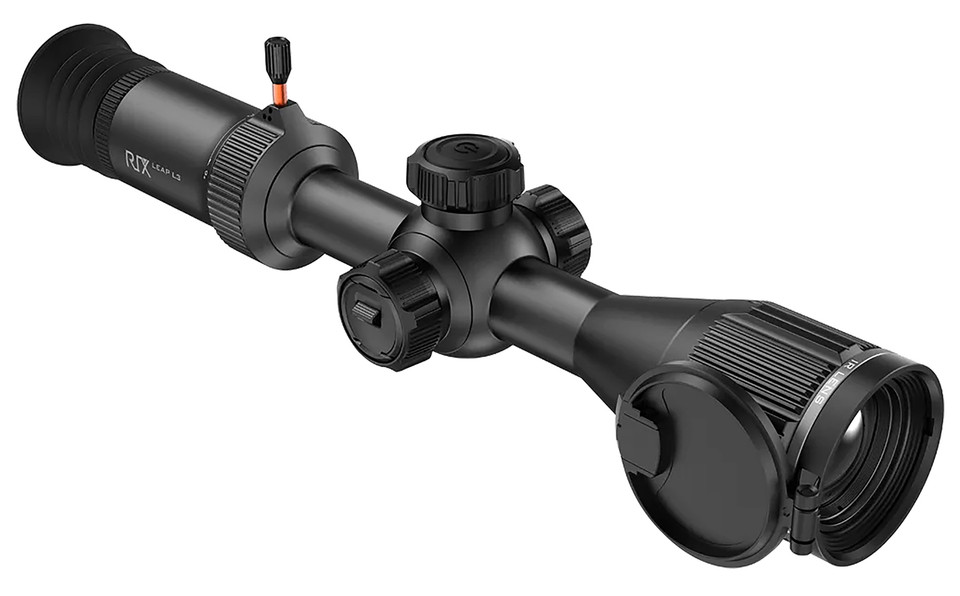 RIX OPTICS LEAP-L3R Thermal Rifle Scope with Laser Rangefinder 384x288 Resolution 3.2-9.6x Magnification 35mm Objective
