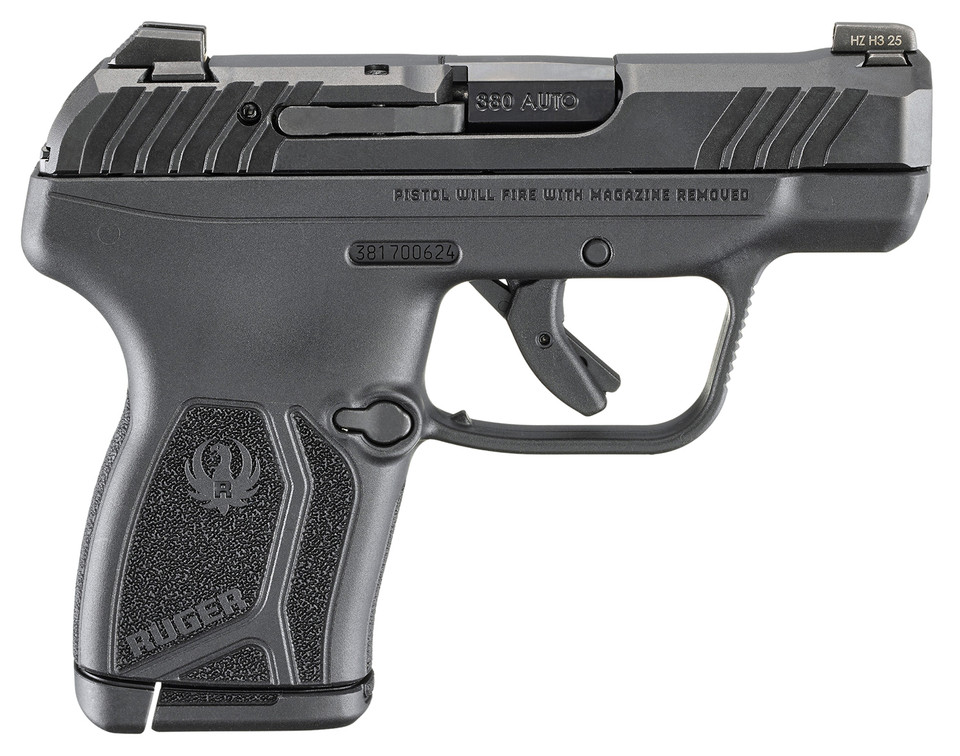 Ruger LCP Max 380 ACP 2.80-inch Barrel 10+1 Capacity Black Finish