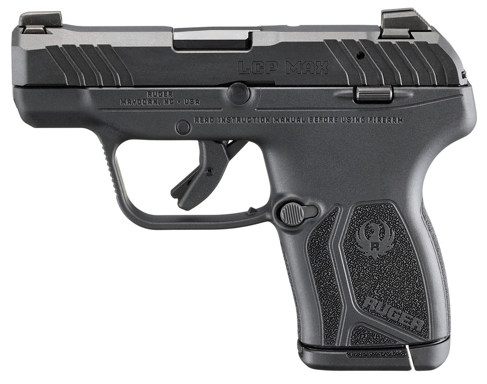 Ruger LCP Max 380 ACP 2.80-inch Barrel 10+1 Capacity Black Finish