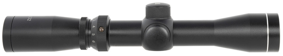 Aim Sports JHI2732B Scout Scope 2-7x32mm with Duplex Reticle and Long Eye Relief
