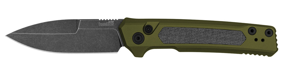 Kershaw Launch 22 Automatic Knife with CPM MagnaCut Steel Spear Point Blade and OD Green Anodized Handle