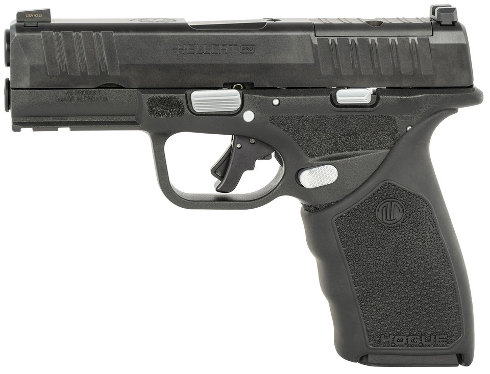 Langdon Tactical Tech Hellcat Pro OSP Trigger Job 9mm Luger with Black Apex Trigger and Oversized Controls