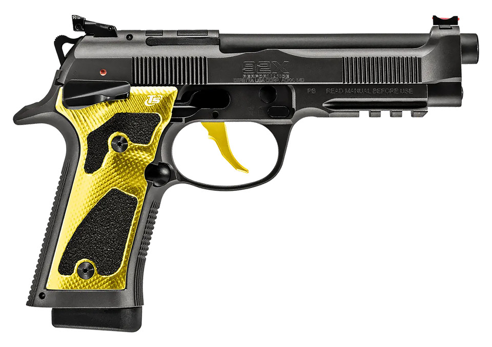 Beretta USA 92X Performance Carry Optic 9mm Luger Pistol with 4.9-inch Barrel and 18+1 Capacity