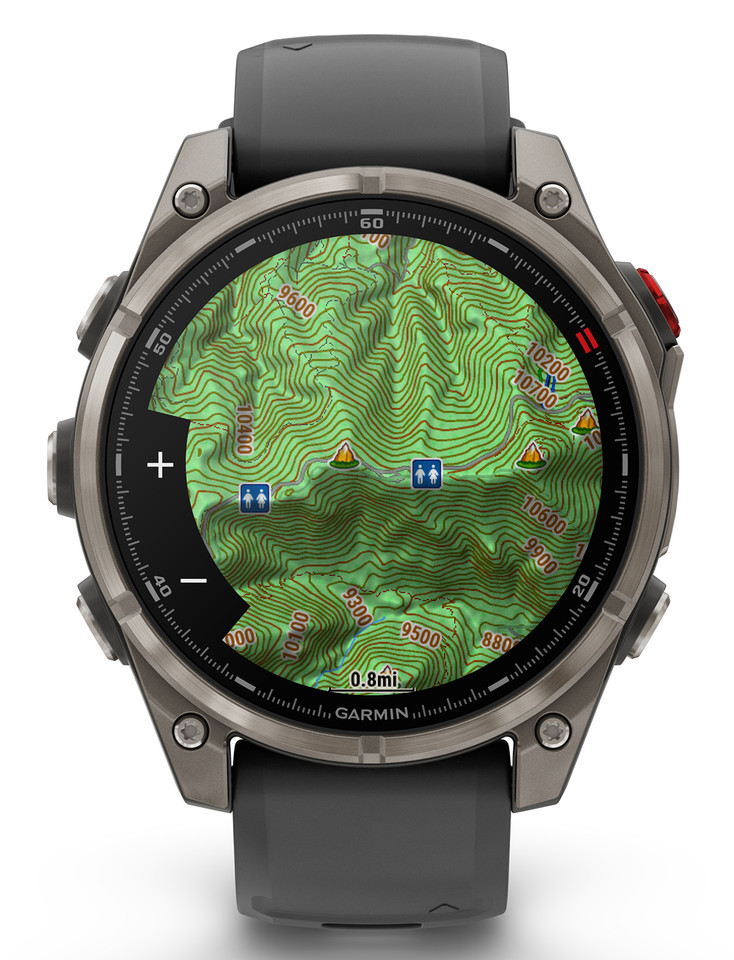 Garmin Fenix 8 Pro AMOLED 47mm GPS Smartwatch with Graphite Finish