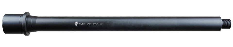 Lead & Steel LLC LS9MM113-36 AR-9 Barrel 11.3 Inch 1:10 Twist Black Nitride Finish