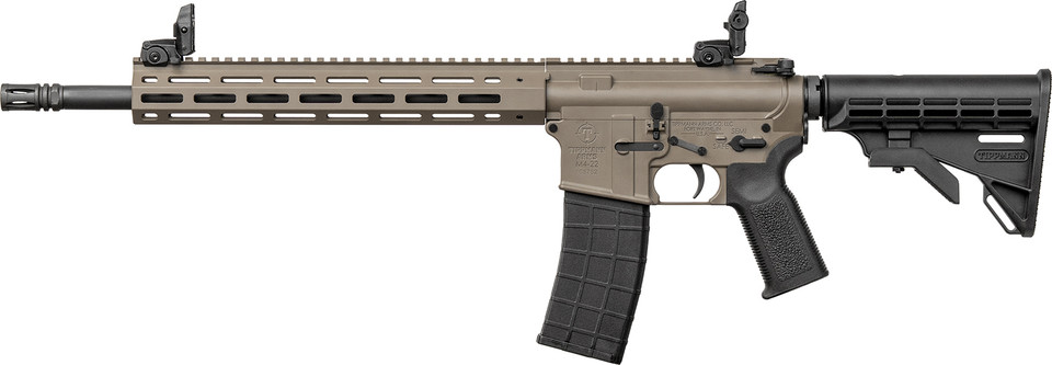 Tippmann Arms A101164 M4-22 Elite 22LR Semi-Auto Rifle 16-inch Barrel 25+1 Capacity Black