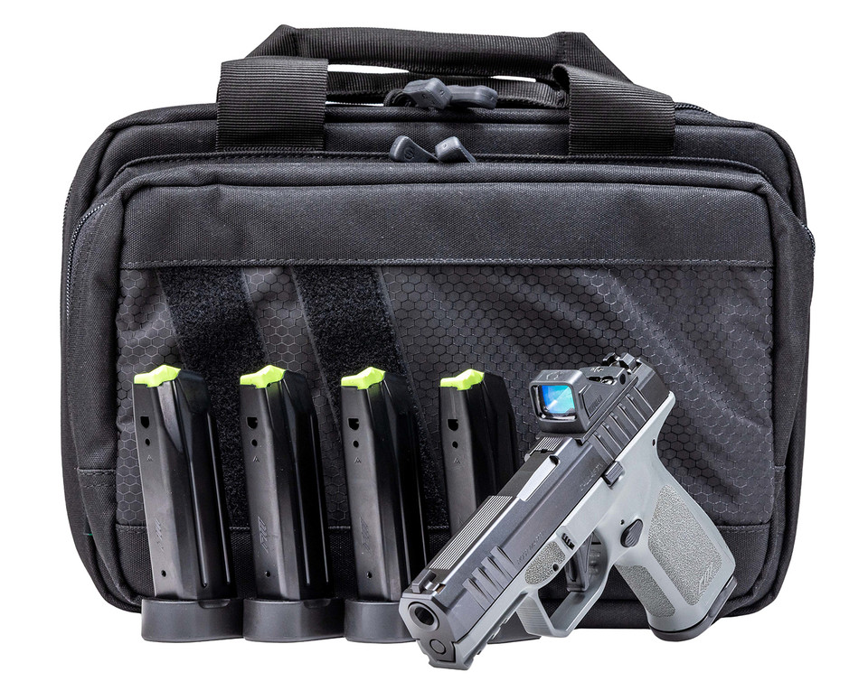 ROST MARTIN RM1C 9mm Striker-Fired Pistol with 4-Inch Barrel and Green Dot Reflex Sight