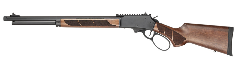 Smith & Wesson M1854 Lever Action Rifle 30-30 Win 20-Inch Threaded Barrel Stainless Steel Receiver Walnut Stock